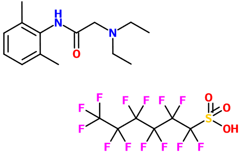 (image for) MC012185 Lidocaine PFOS